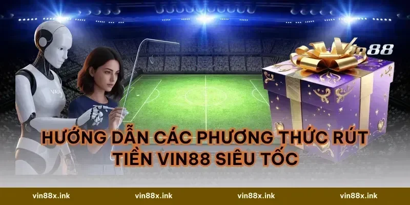 Hướng dẫn các phương thức Rút tiền vin88 siêu tốc